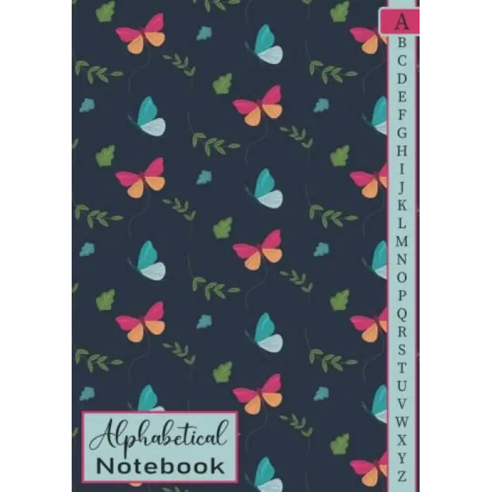 Alphabetical Notebook: 4 pages per letter; A4 Size; 105 pages. Large Lined-Journal Organizer with A-Z Tabs Printed, Alphabetic Notebook. a4 notebook ... Writing Note Taking Diary and Planner