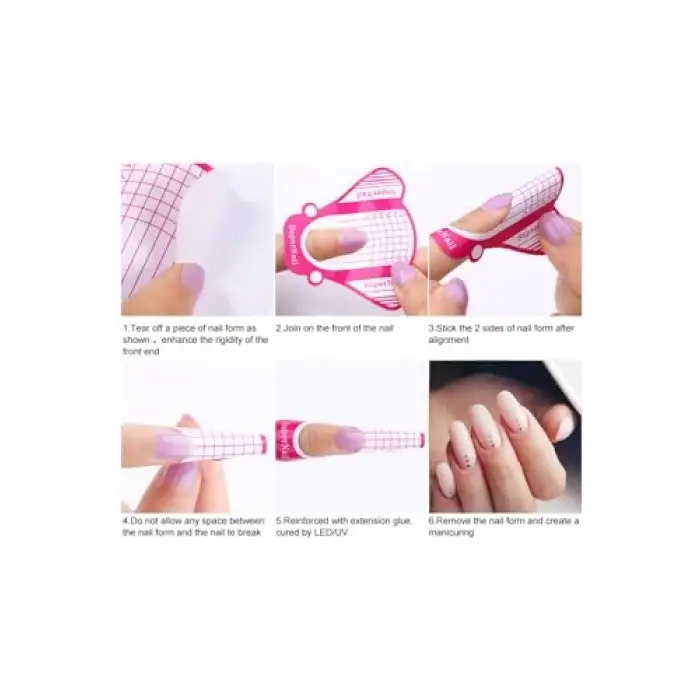 Alt Form Şablon 100 Adet Pembe