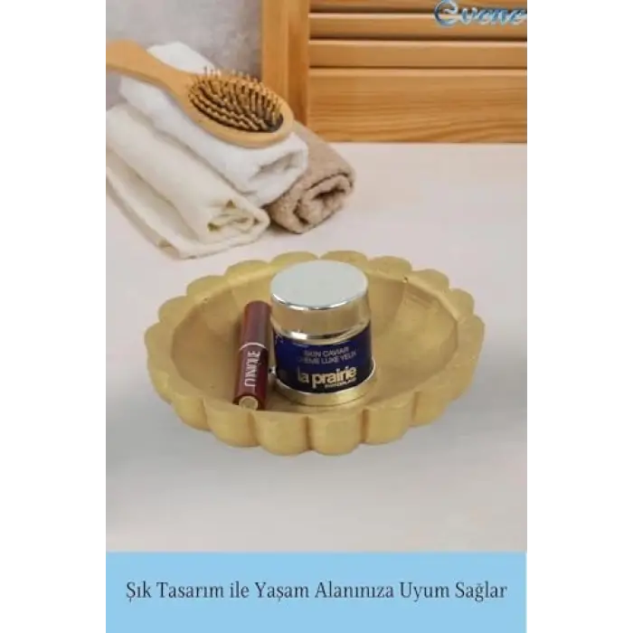 Altın Çiçek Model Makyaj Organizeri