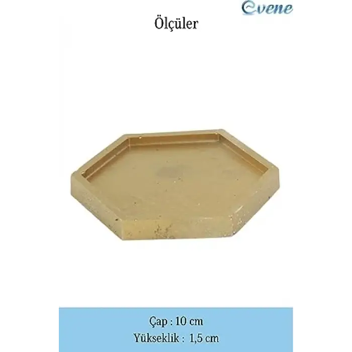 Altın Renk Makyaj Organizeri Model 11