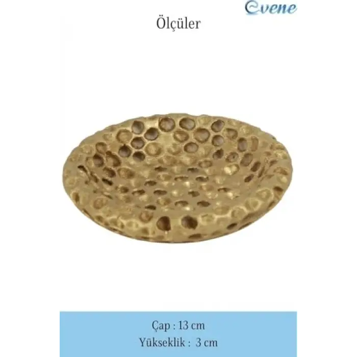 Altın Renk Makyaj Organizeri Model 15