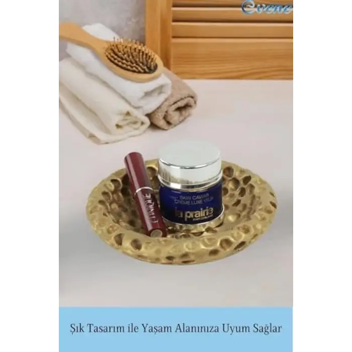 Altın Renk Makyaj Organizeri Model 15