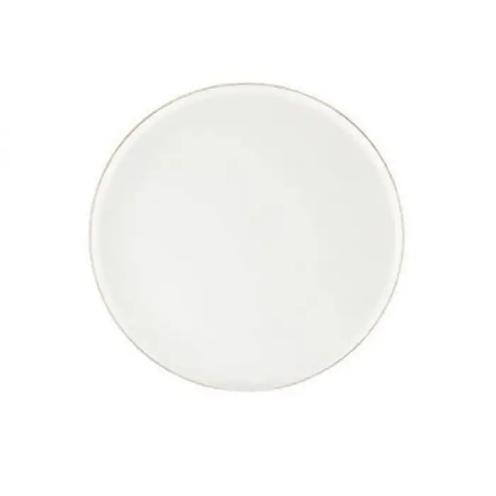 Altın yaldızlı düz tabak, 18 cm