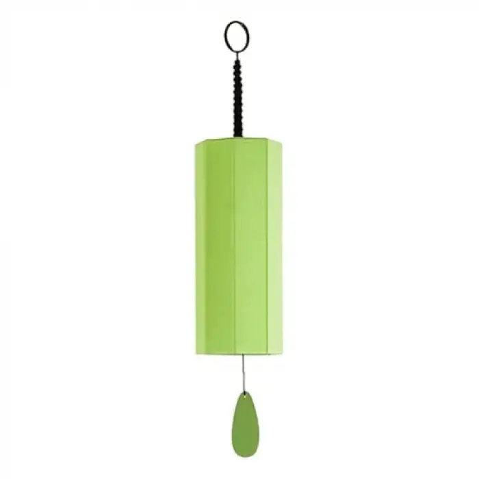 Aluminium Chord Wind Bell Green Color