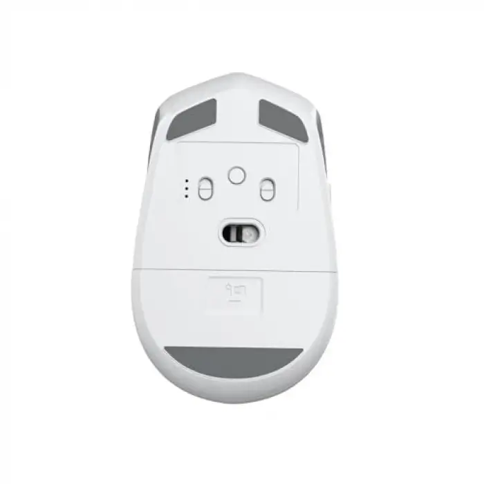 AM204 Çift Modlu Bluetooth ve Kablosuz 1600DPI Şarj Edilebilir Optik Mouse Beyaz