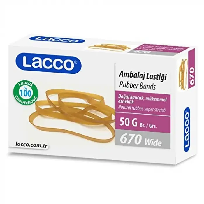 Ambalaj Lastiği Geniş 50 gr%100 Kauçuk
