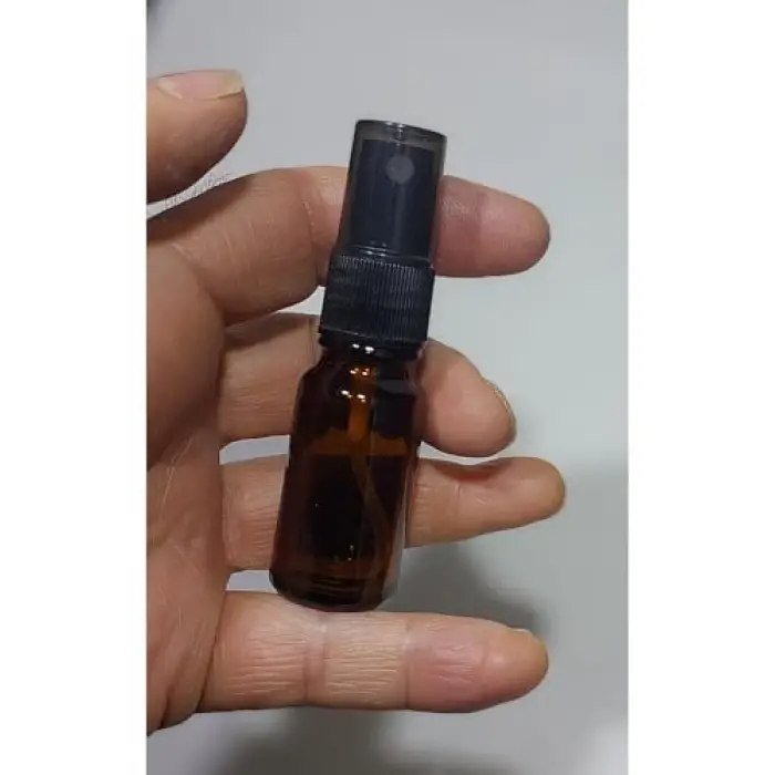 Amber Cam Şişe Sprey Başlıklı 10ml, 100amsp24
