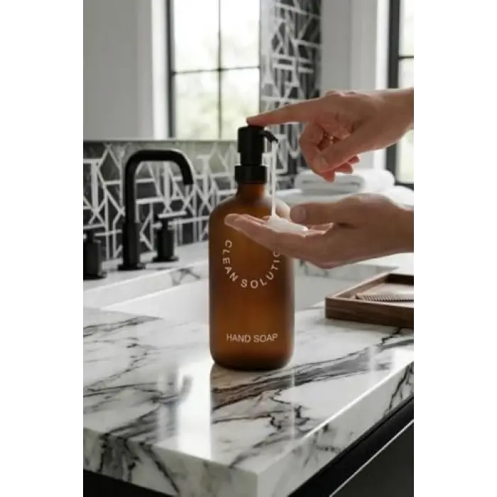 Amber Cam Sıvı Sabunluk 500 Ml