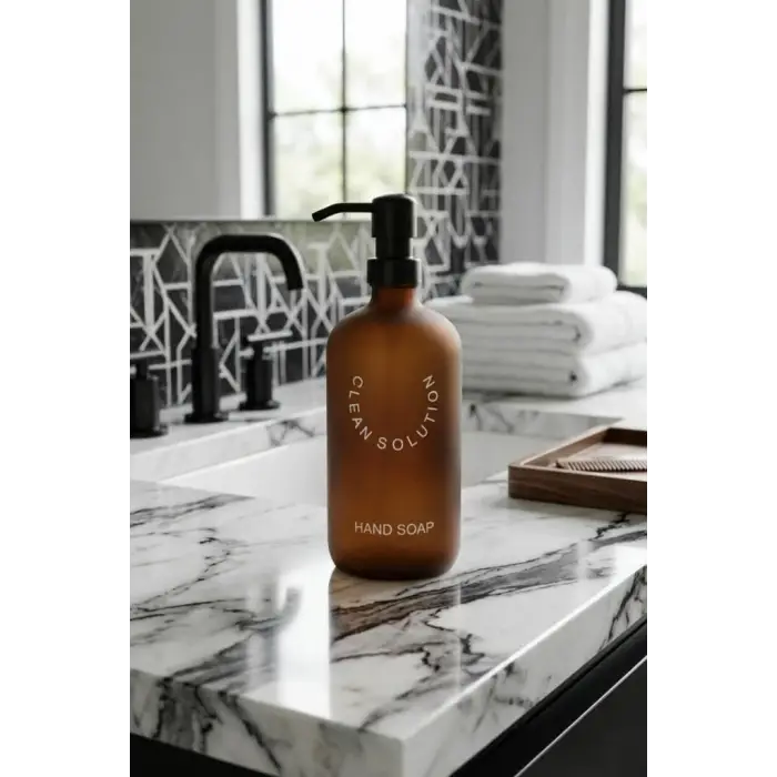 Amber Cam Sıvı Sabunluk 500 Ml