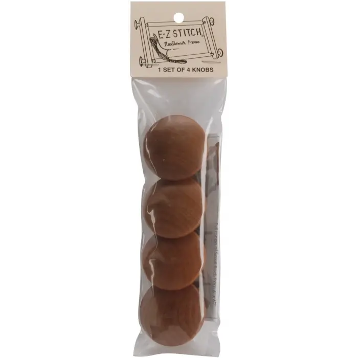 American Dream 71658 Oak Frame Knobs-4-Pkg