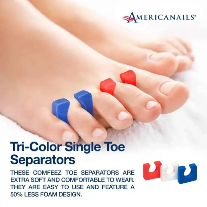 Americanails Comfeez Tek Burun Ayırıcılar - 144 Adet