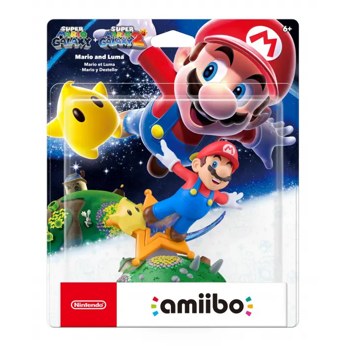 amiibo- Mario and Luma - Super Mario Galaxy + Super Mario Galaxy2 Series