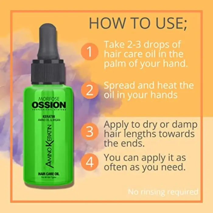 Amino Keratin Saç Yağı 100 ml