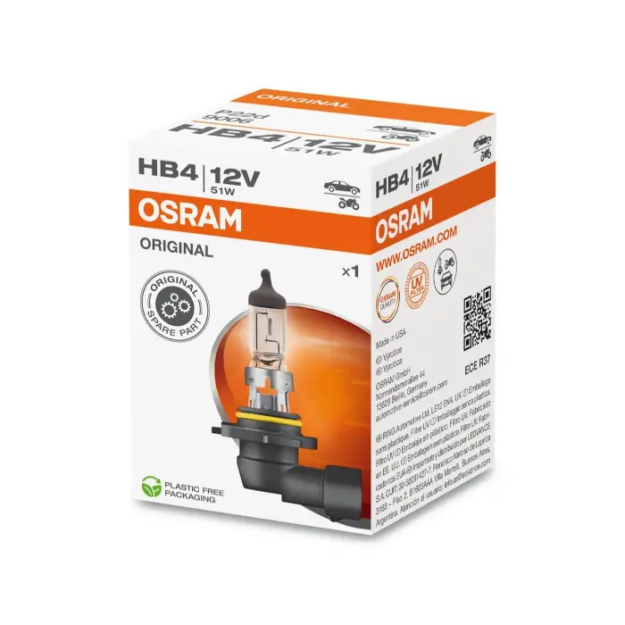 Ampul 12V Hb4 51W P22D 9006