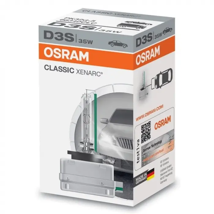 Ampul Classic Xenarc D3S 35W 66340CLC