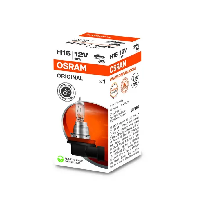 Ampul H16 12V 19W 64219L+