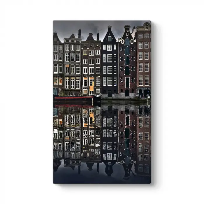 Amsterdam Dikey Tablo 80 x 140