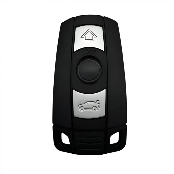 Anahtar, AutoHan Keys BMW E60 E90 E63 E70 E87 Serisi için 3 Tuşlu Boş Kabı, Siyah Kumanda Kasası