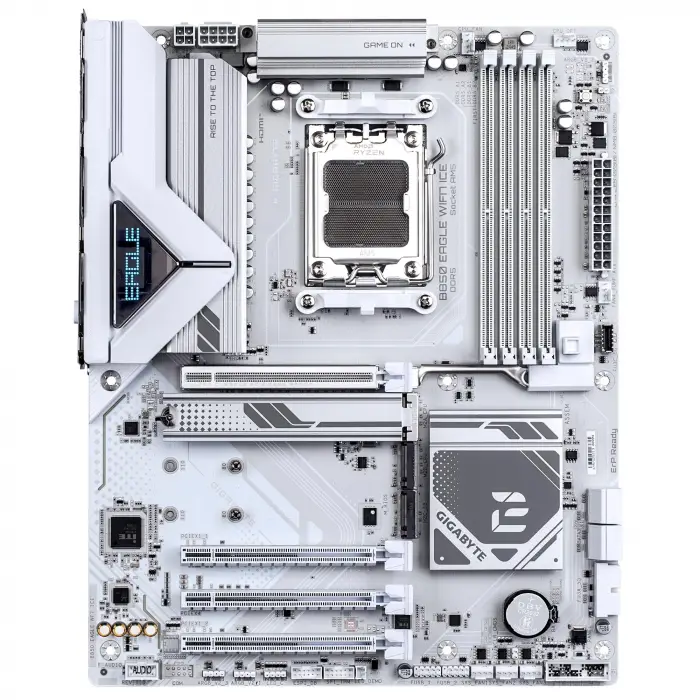 Anakart Amd AM5 Atx B850 Eagle WF7 Ice