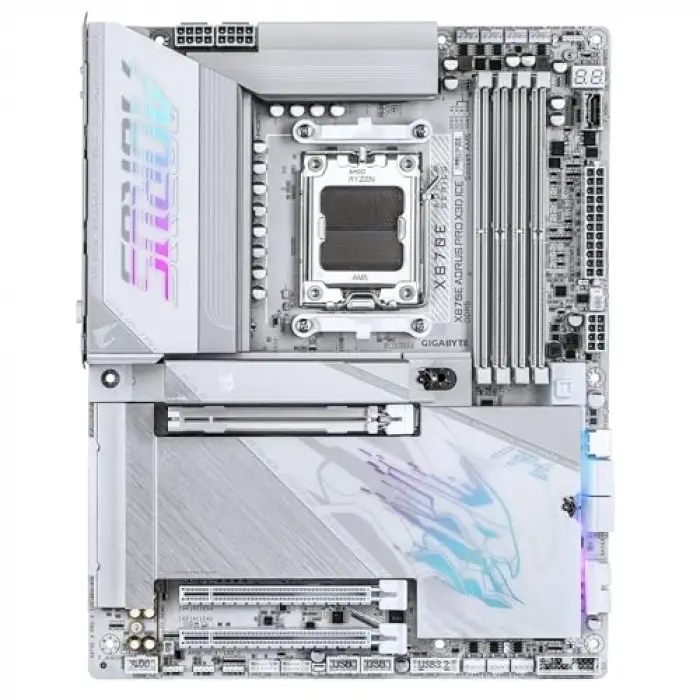 Anakart Amd AM5 Atx X870E A Pro X Ice