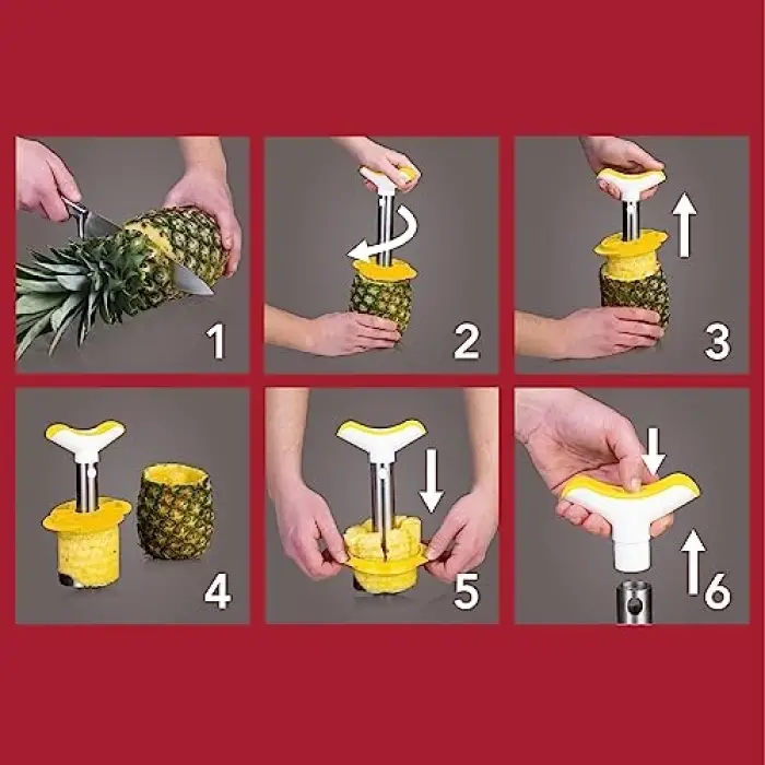 Ananas Dilimleyici Paslanmaz Çelik