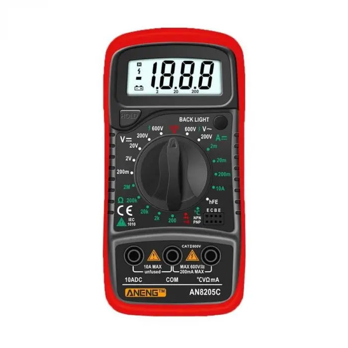 Aneng AN8205C Dijital Multimetre