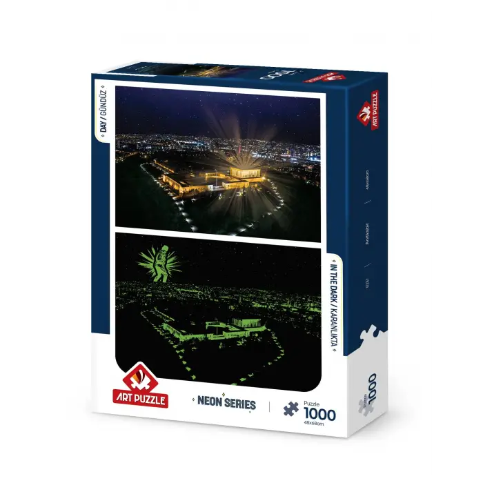 Anıtkabir 1000 Parça Neon Puzzle