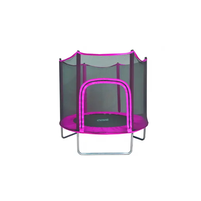 Anka 140 CM Fileli Trambolin (Pembe Renk)