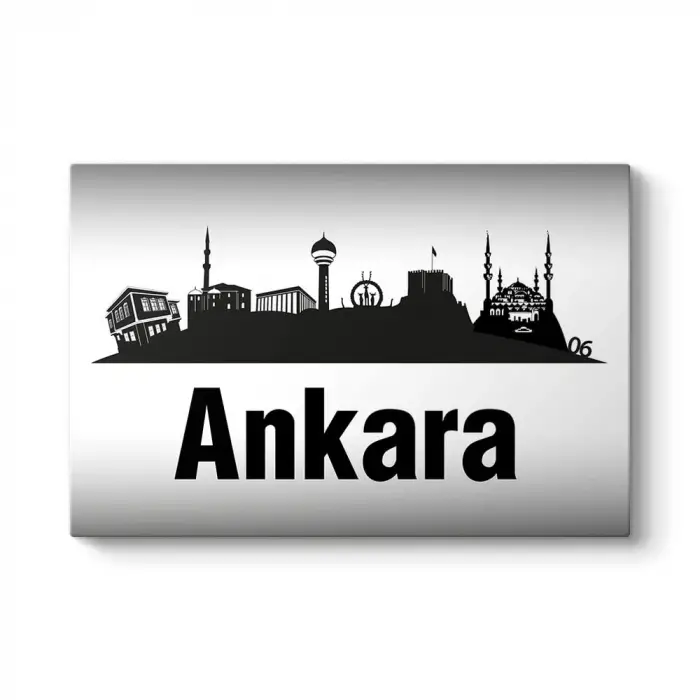 Ankara Vektör Tablo 125 x 80