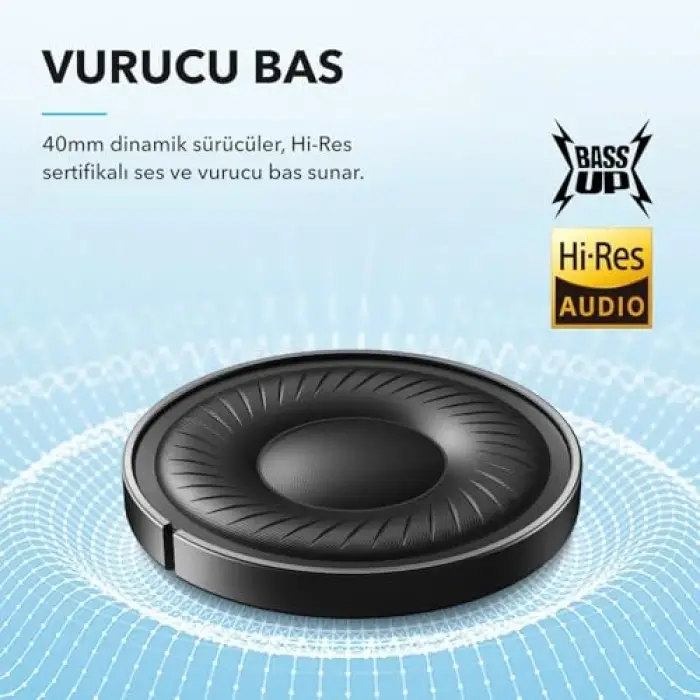 Anker Q21i NC Kulak Üstü Bluetooth Kulaklık