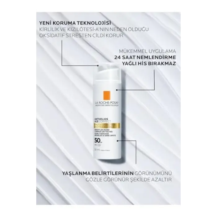 Anthelios Age Correct Light Cream SPF50,50 ml