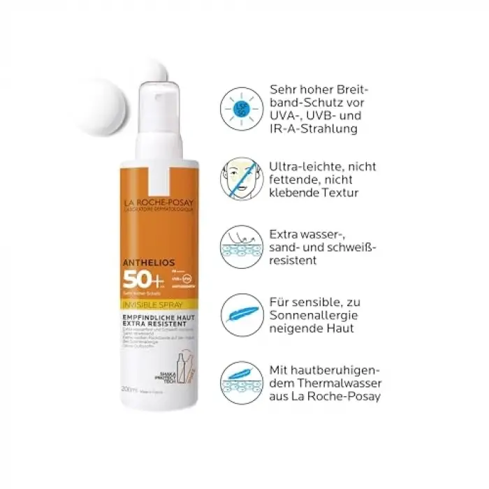Anthelios Invisible Spf 50 Güneş Koruyucu Sprey 200 ml