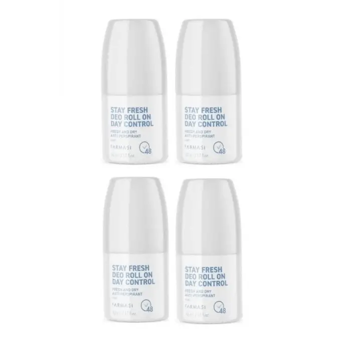 Antı-Perspırant Day Control Deo Roll On 50 Ml (4li Set)