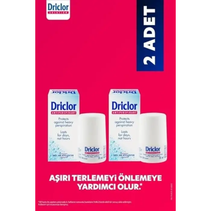 Anti Perspirant Roll On 20 Ml X 2 Adet