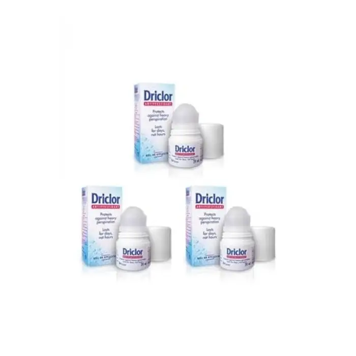 Antiperspirant Roll-On, 20 ml, 3lü, P00379