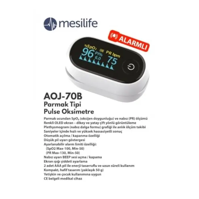 Aoj-70B Pulse Oksimetre, Aoj-70B