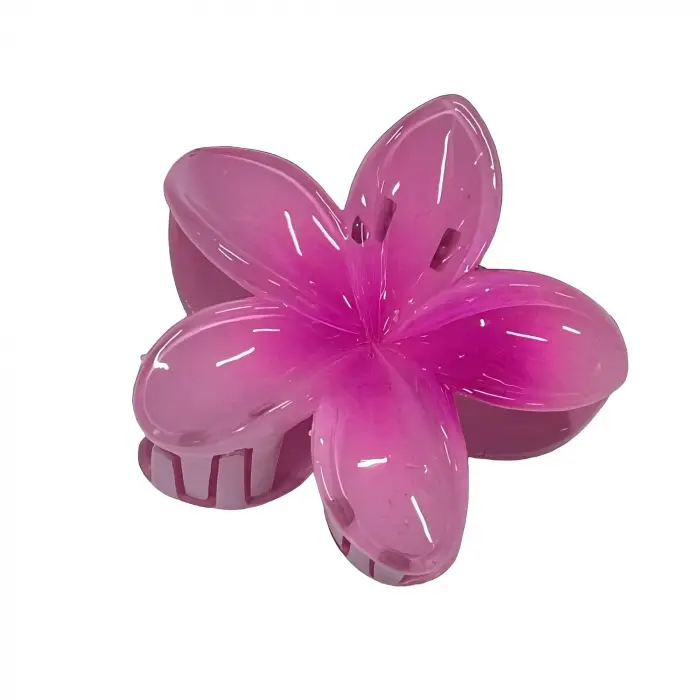 A.Pembe Kelebek Mandal Saç Tokası, 7-8 cm