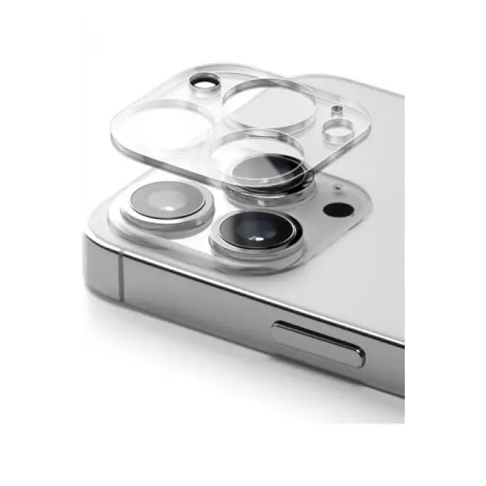 Apple iPhone 16 Pro Max Şeffaf Kamera Lens Koruma Camı