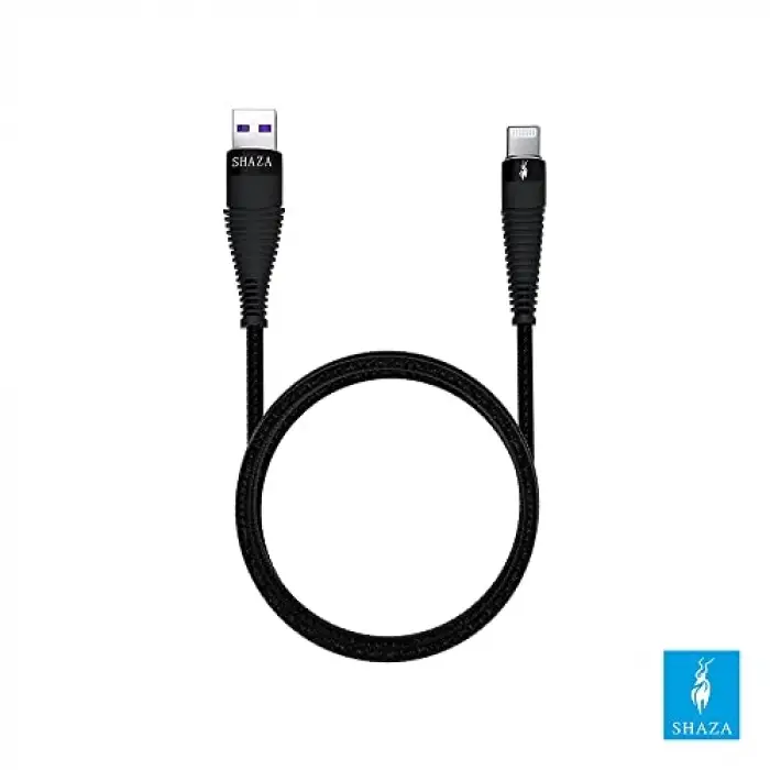 Apple iPhone Lightning 5A 100 W Örgülü Hızlı Şarj ve Data Kablosu 1 Metre