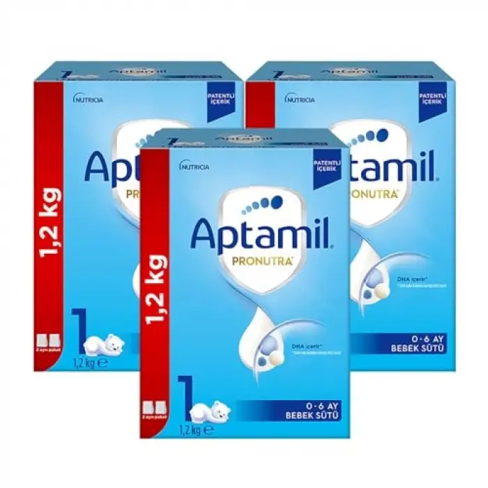 Aptamil 1 Bebek Sütü 1200 X 3 Adet 3600 Gr