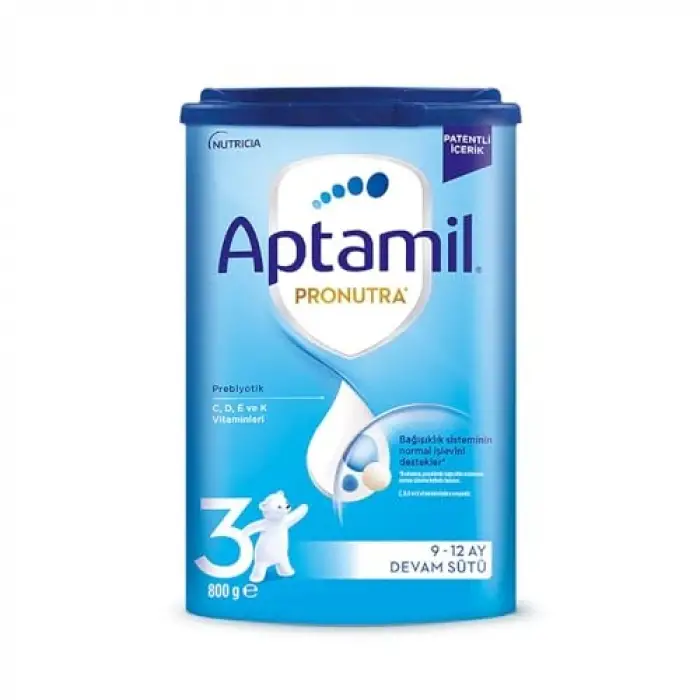 Aptamil 3 Prebiyotikli Devam Sütü 800 Gr