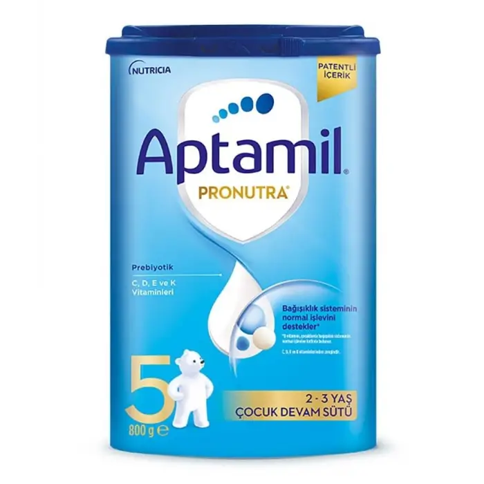 Aptamil 5 Prebiyotikli Çocuk Devam Sütü 800 Gr