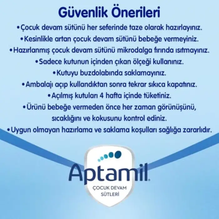Aptamil 5 Prebiyotikli Çocuk Devam Sütü 800 Gr