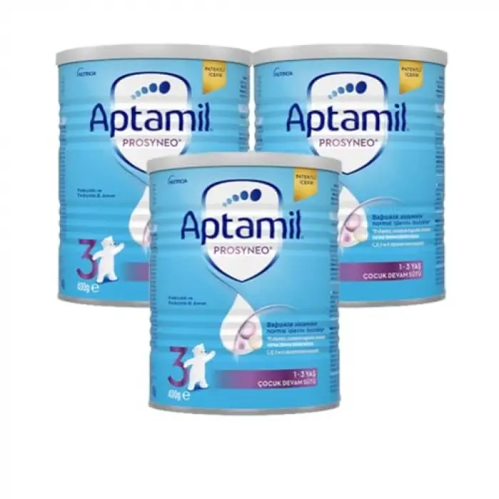 Aptamil Prosyneo 3 Prebiyotikli Probiyotikli Devam Sütü 400 Gr x 3