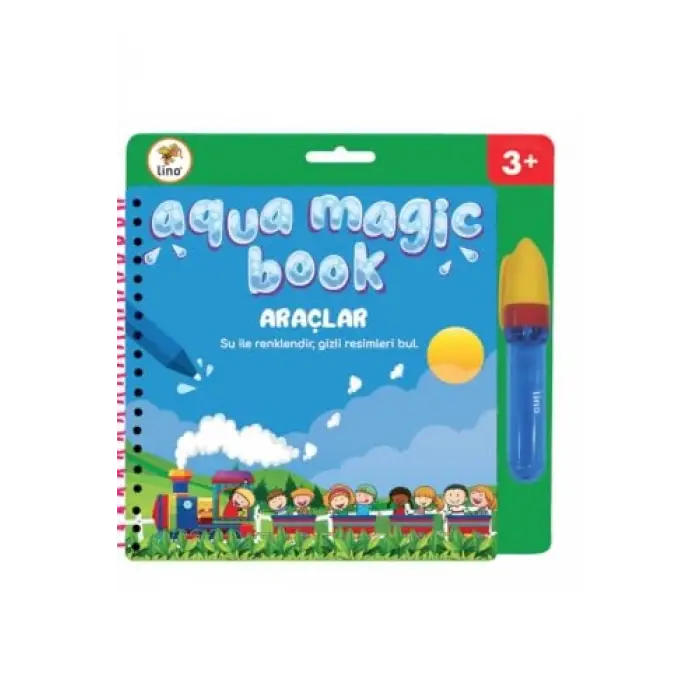 Aqua Magic Book Araçlar, Sihirli Boyama Kitabı