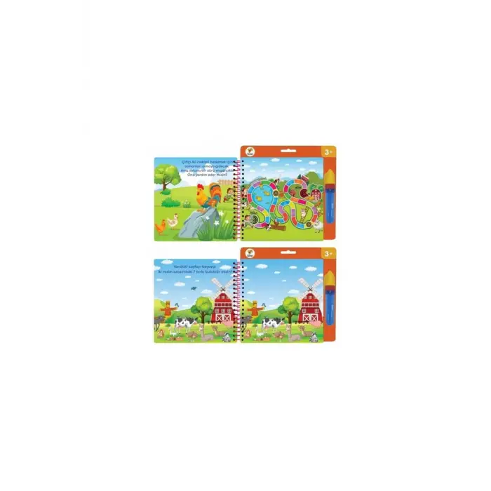 Aqua Magic Book Çiftlik (Sihirli Boyama Kitabı)