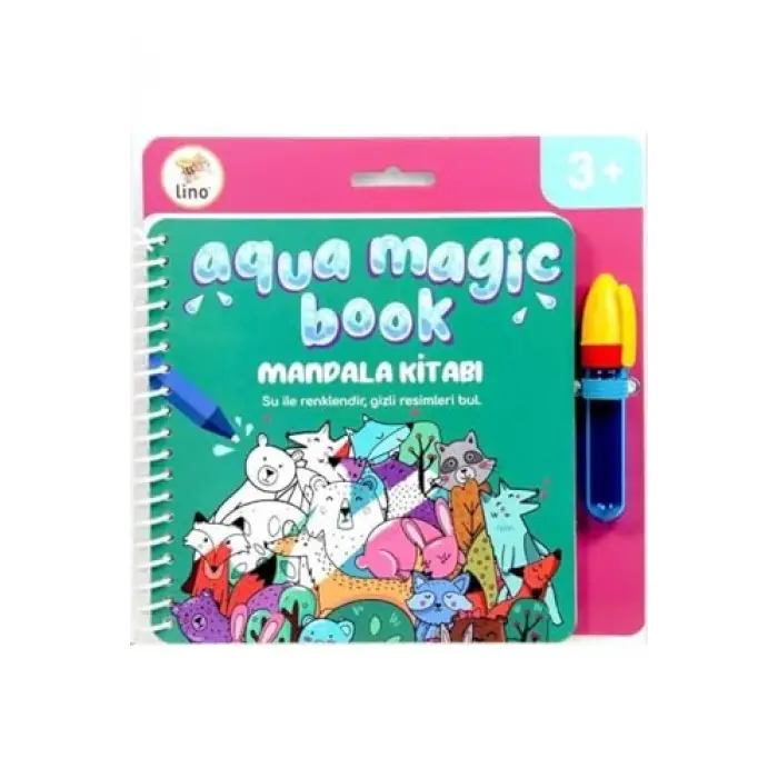 Aqua Magic Book Mandala (Sihirli Boyama Kitabı)