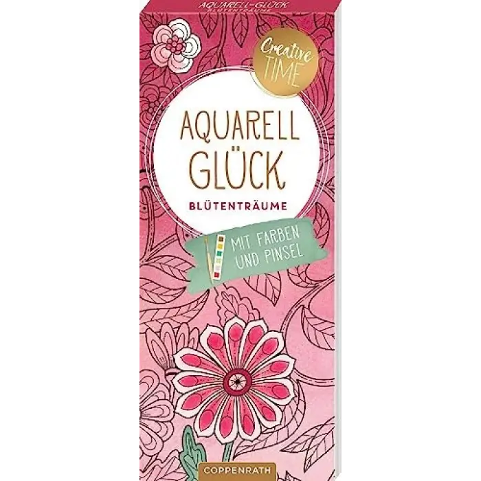 Aquarell-Glück: Blütenträume