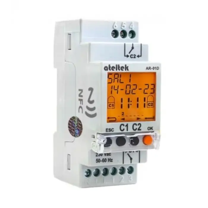 AR-01D-NFC Saati Astronomik Zaman