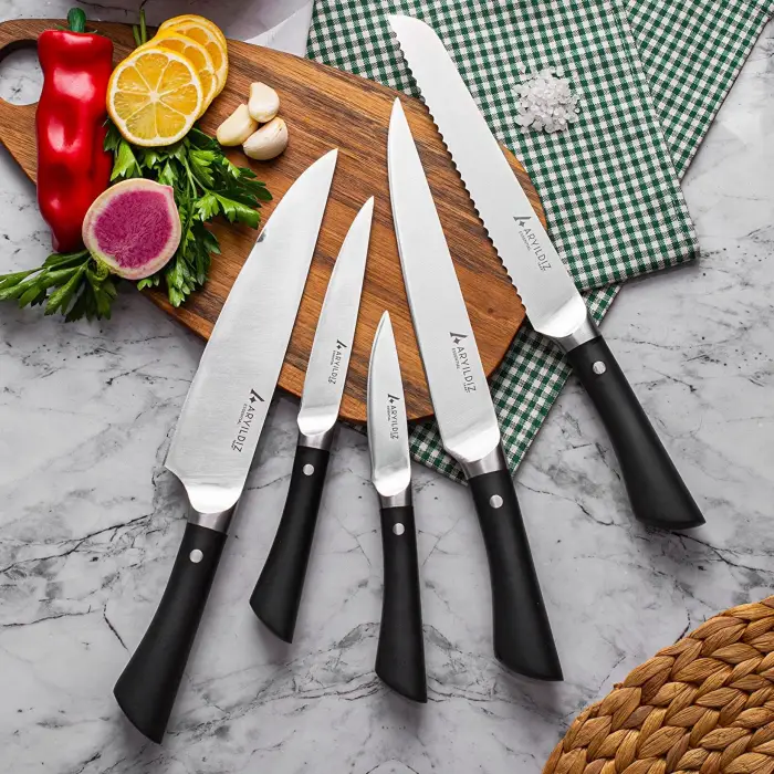 Ar Yıldız Essential 6 Parça Bıçak Seti
